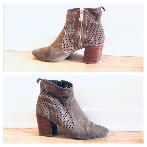 Suede booties - Picture 5 of 8